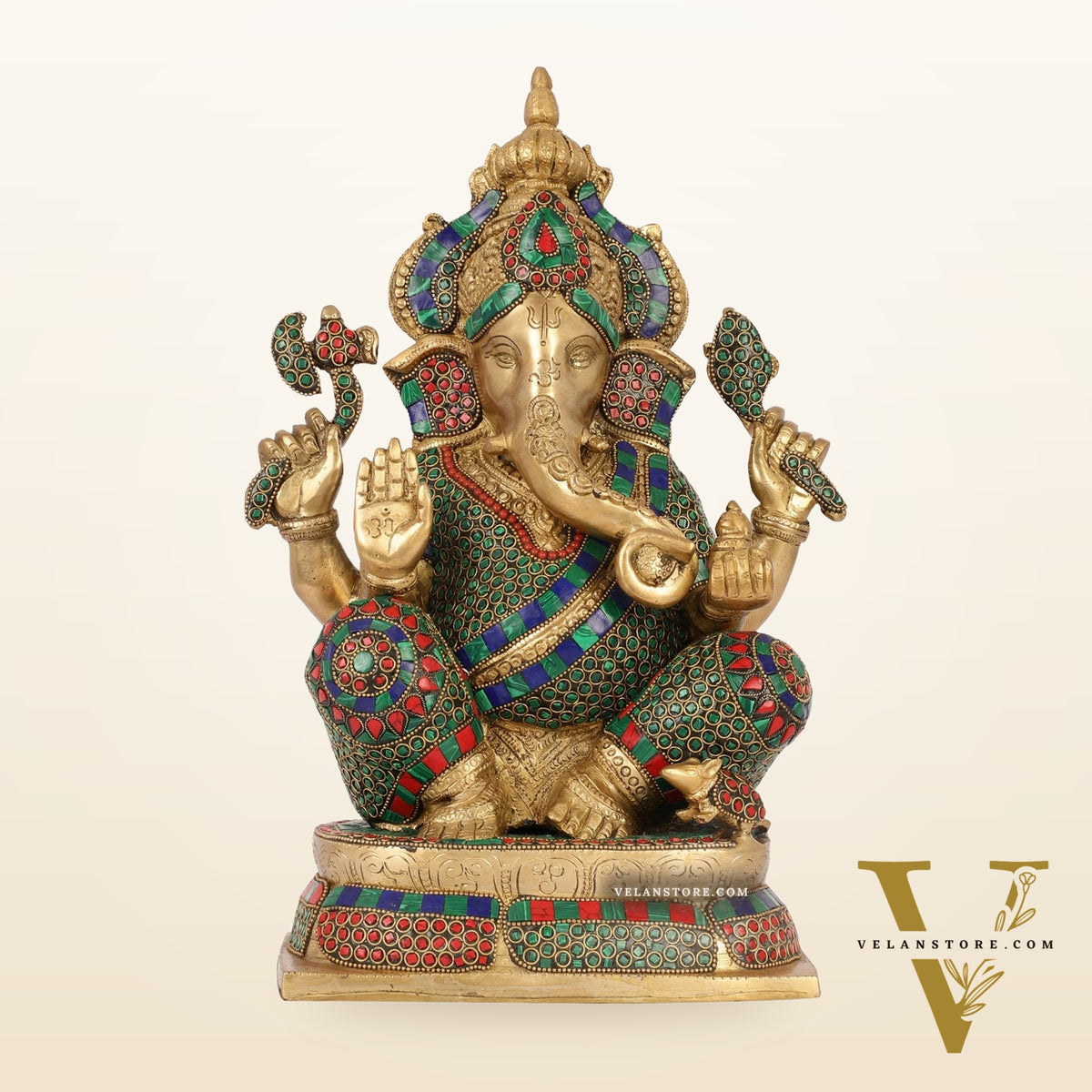 Ganesh Brass idol 16 inch