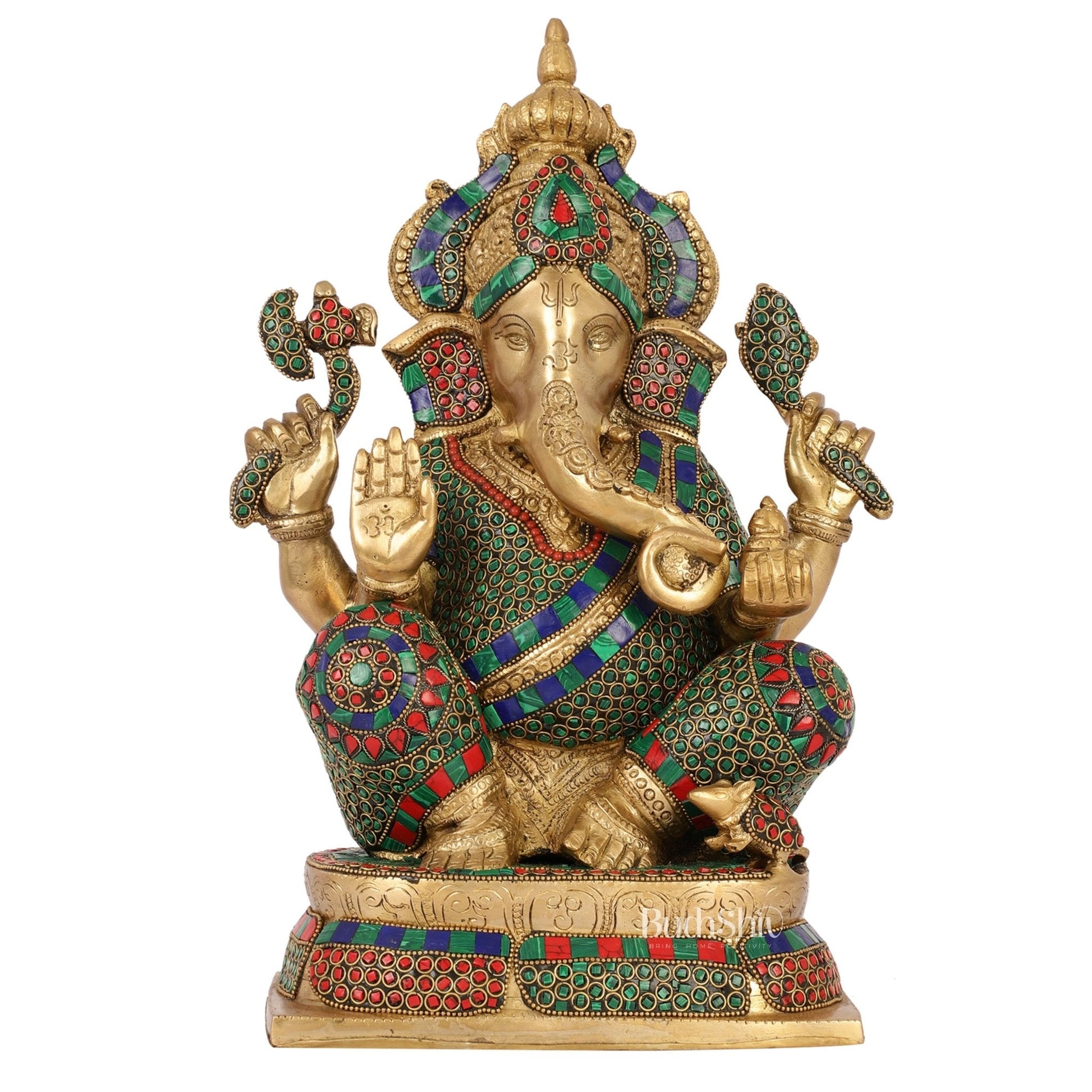 Ganesh Brass idol 16 inch