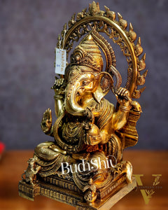 Ganesha Brass Idol 21 inch