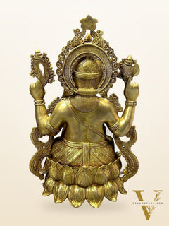 Ganesha Brass Idol 21 inch