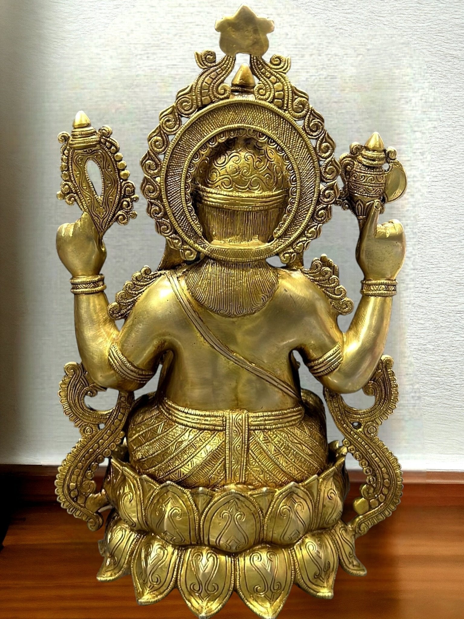 Ganesha Brass Idol 21 inch