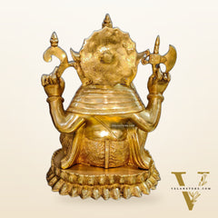 Ganesha Brass Idol 22 inch