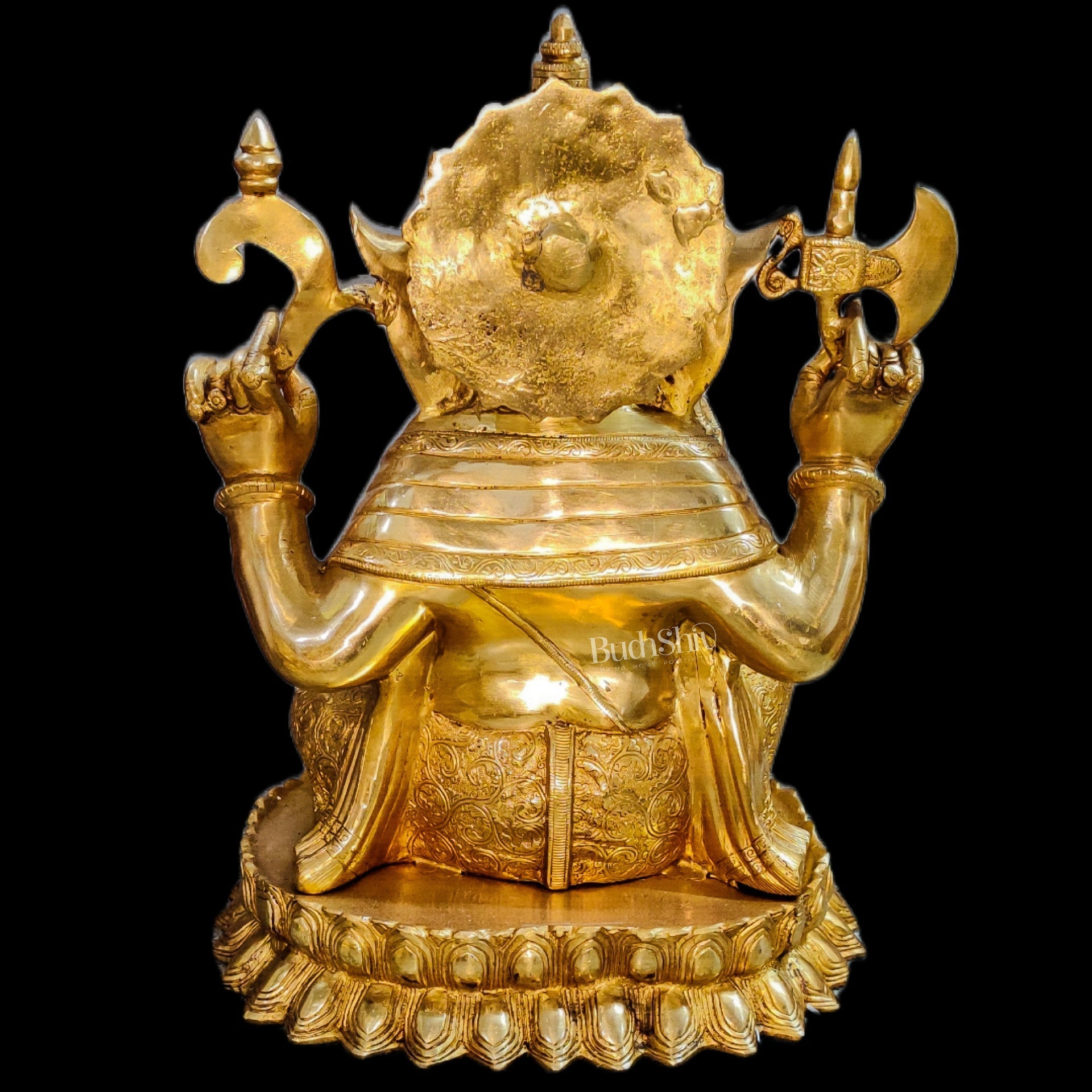 Ganesha Brass Idol 22 inch