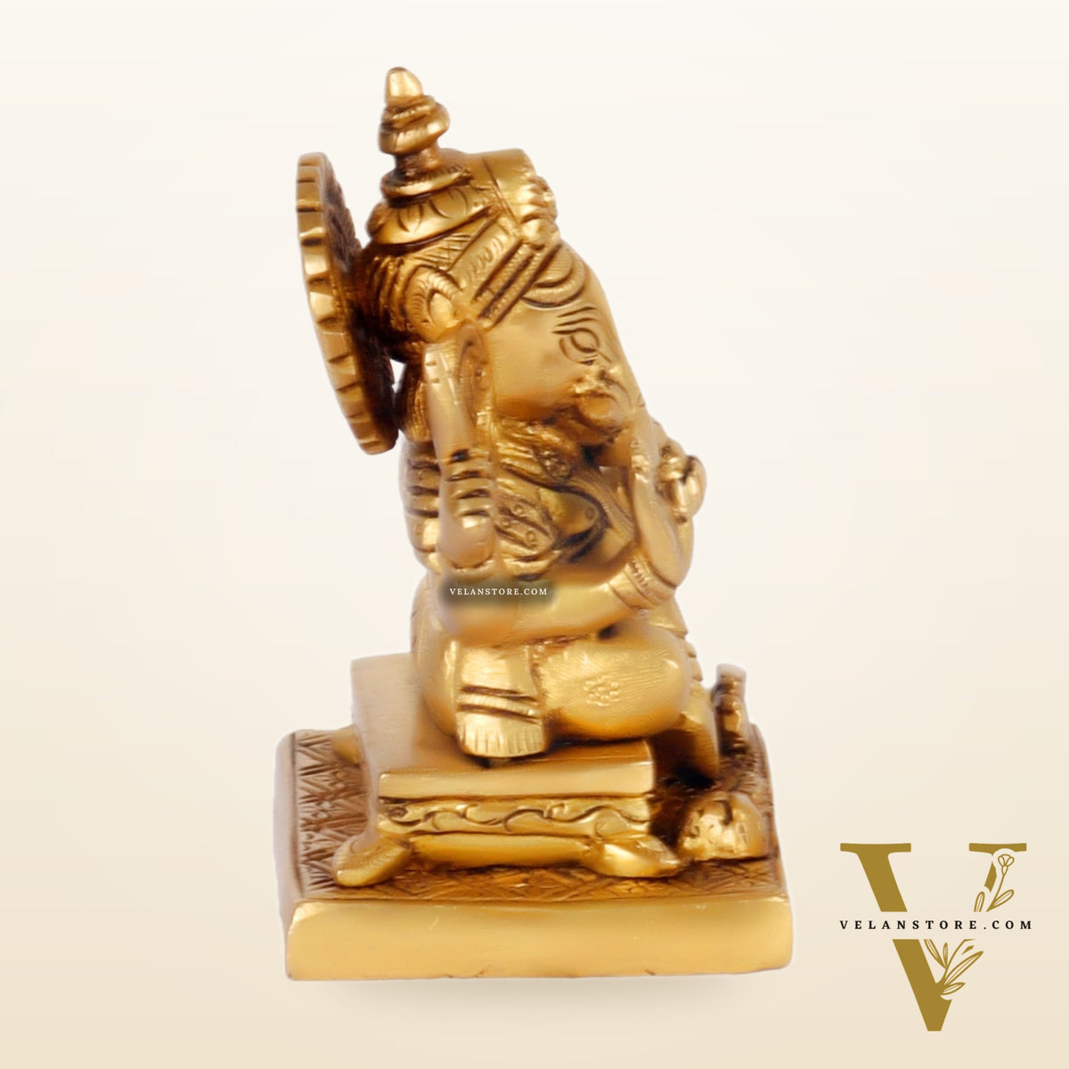 Ganesha Brass idol 5.5 inch