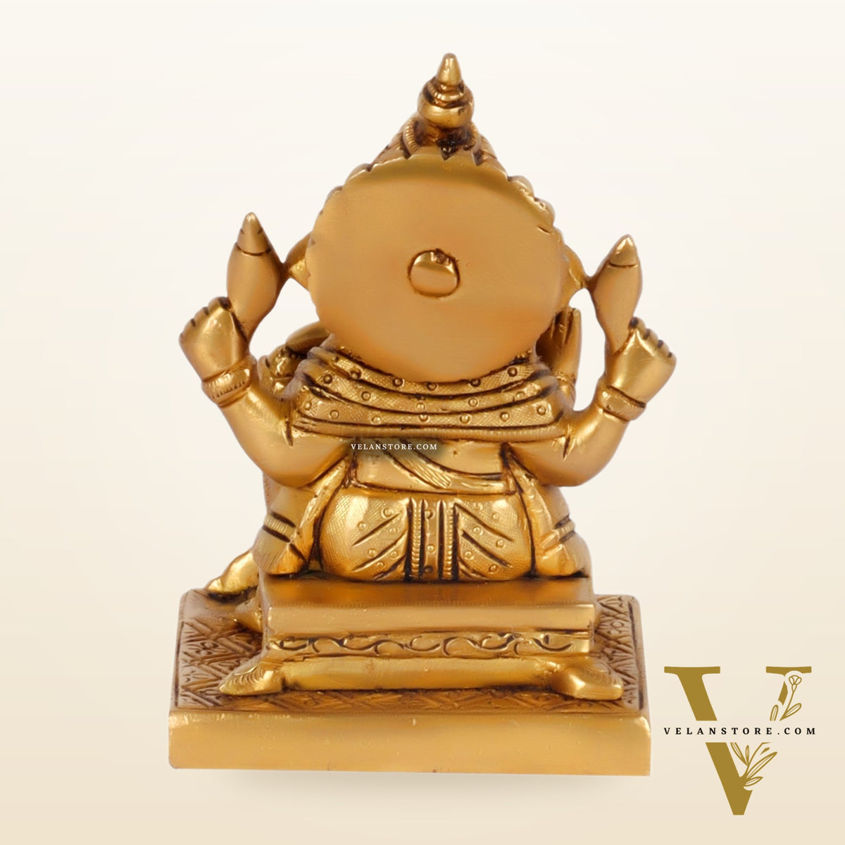 Ganesha Brass idol 5.5 inch