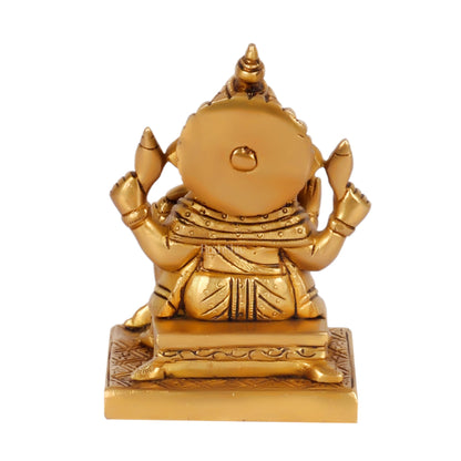 Ganesha Brass idol 5.5 inch