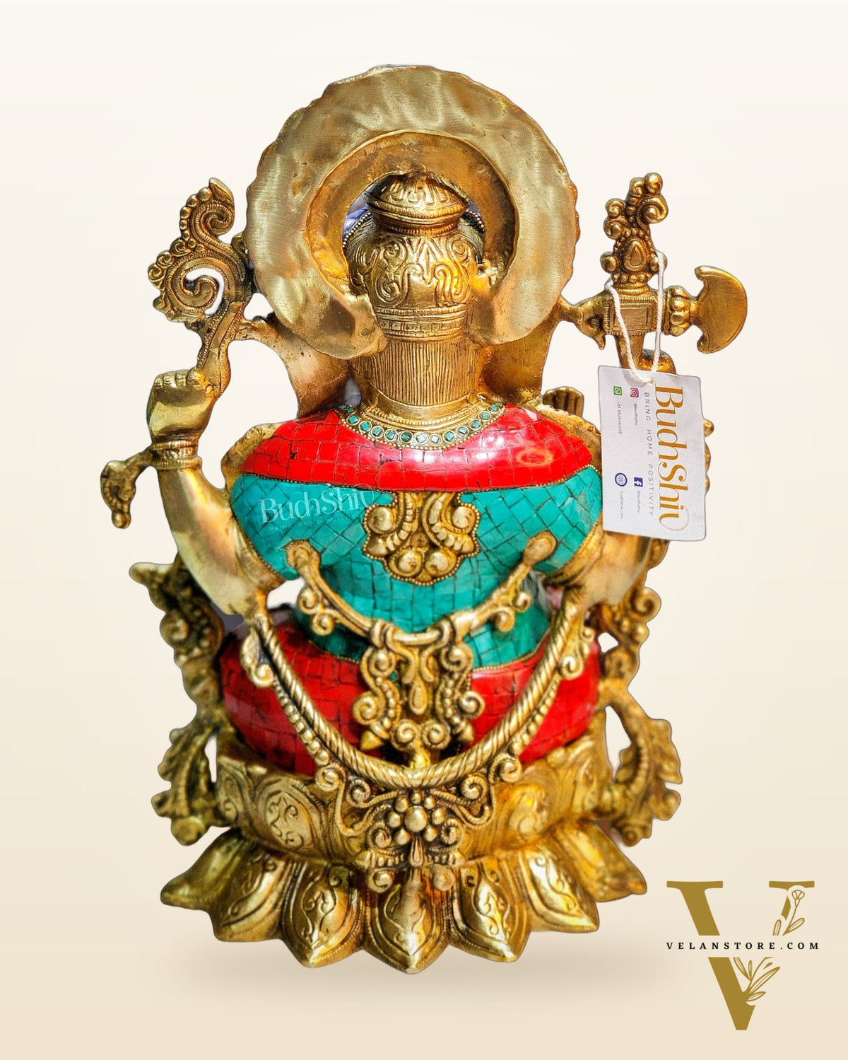 Ganesha Brass Idol Ganapati Brass Idol 16 inch