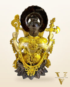 Ganesha Brass Idol Ganapati Brass Idol 16 inches