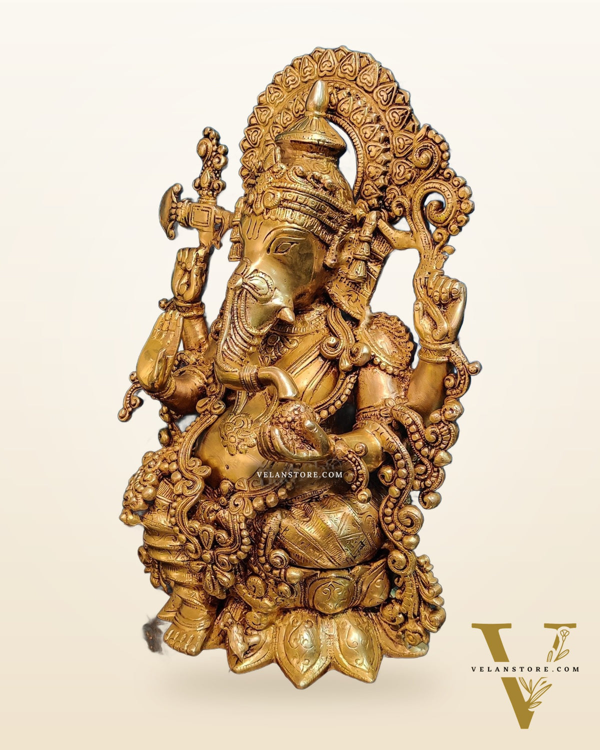 Ganesha Brass Idol with 16 inches