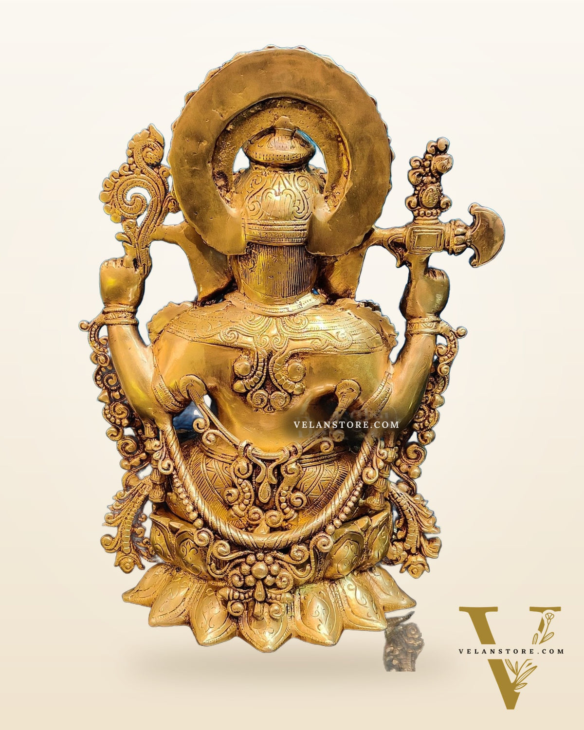 Ganesha Brass Idol with 16 inches