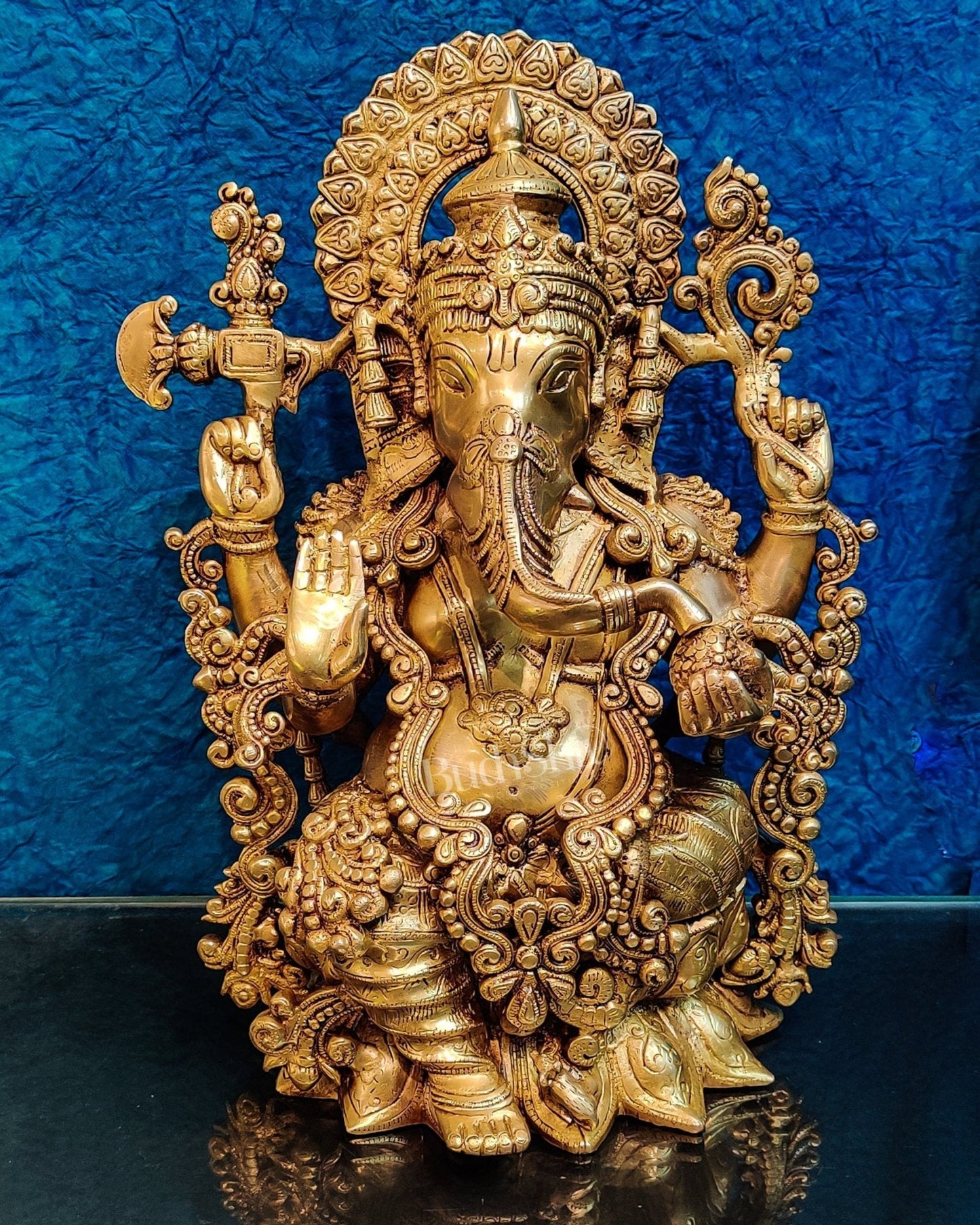 Ganesha Brass Idol with 16 inches