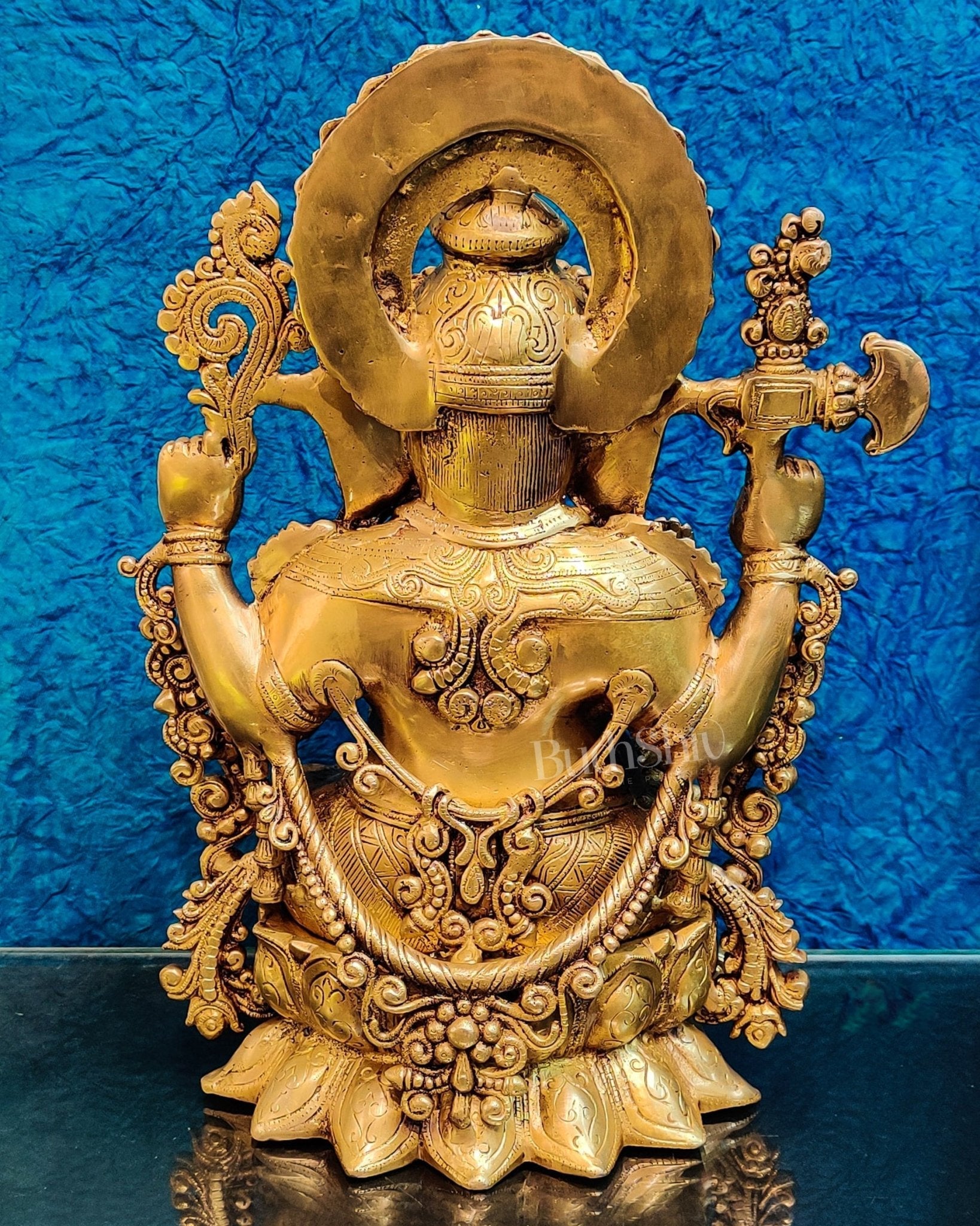 Ganesha Brass Idol with 16 inches