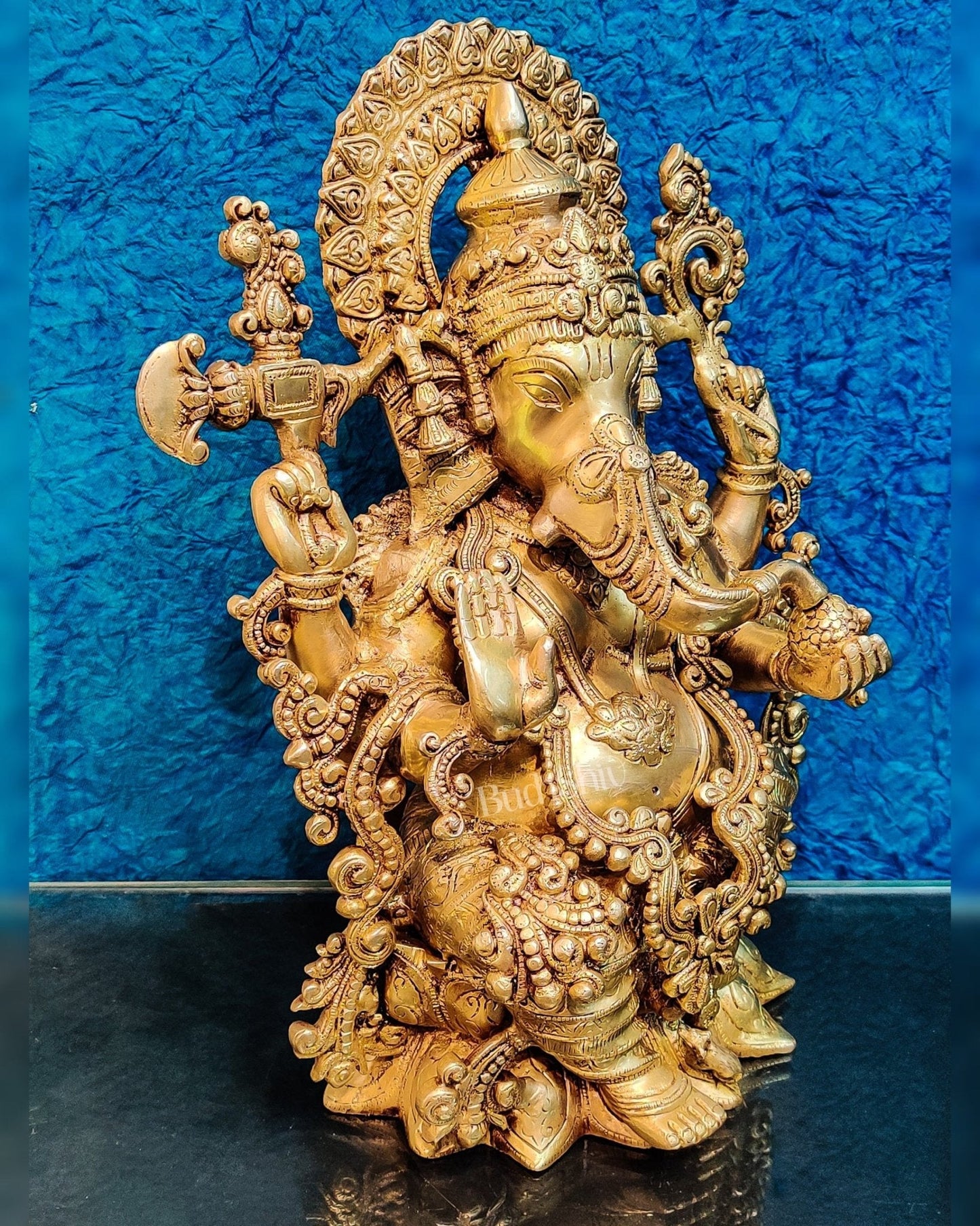Ganesha Brass Idol with 16 inches