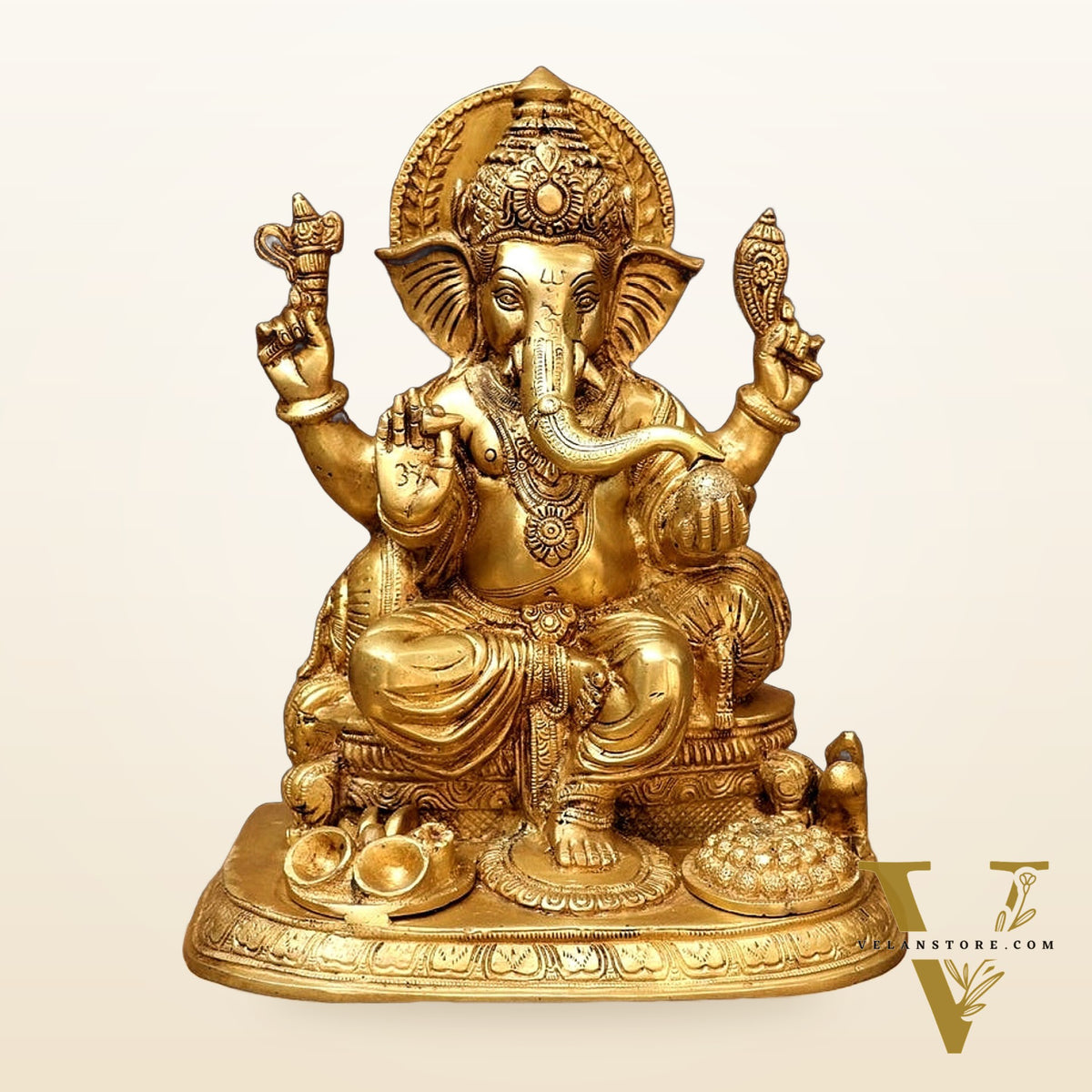 Ganesha Brass statue 13 inch