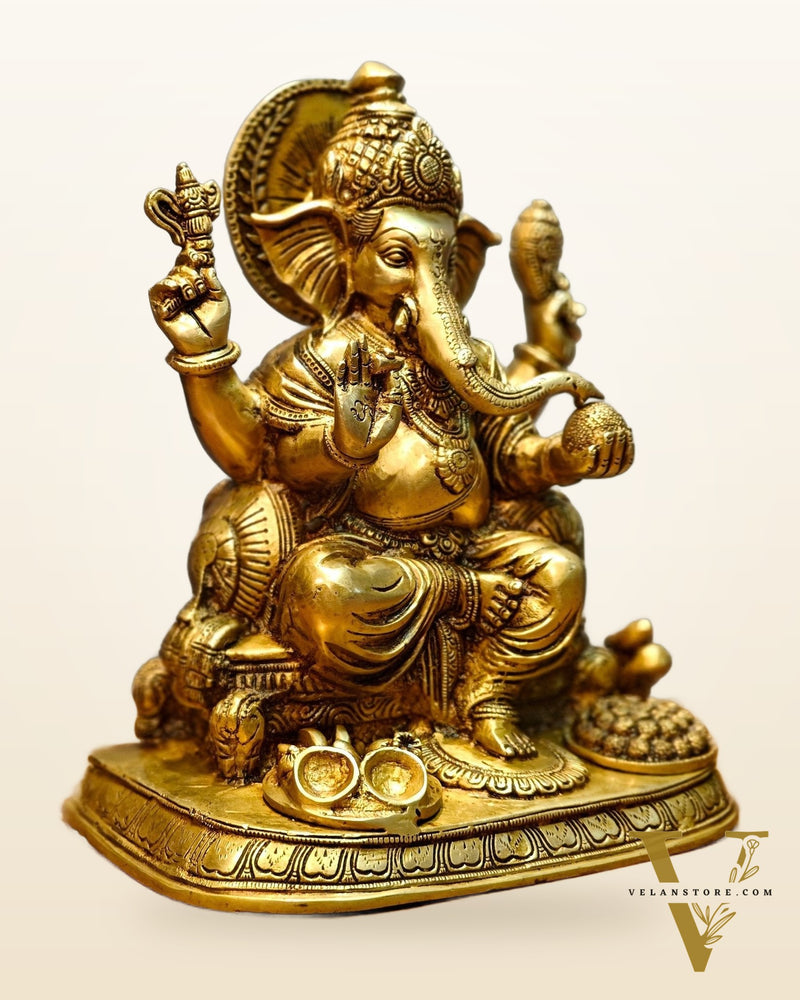 Ganesha Brass statue 13 inch