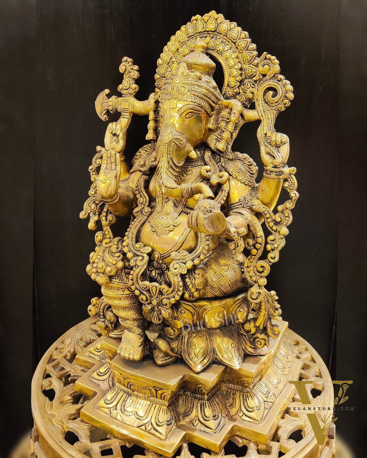Ganesha Brass statue 19 inch