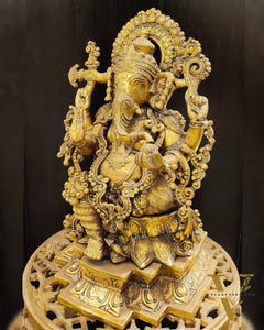 Ganesha Brass statue 19 inch