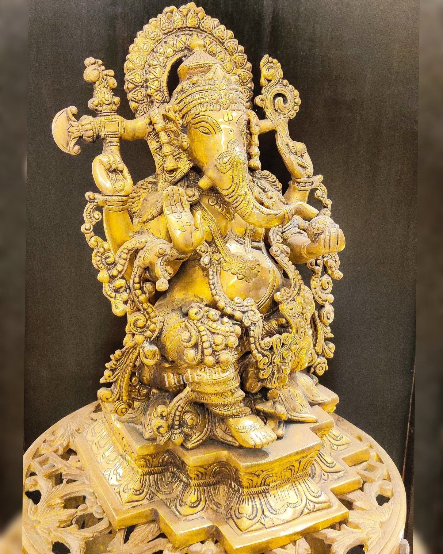 Ganesha Brass statue 19 inch