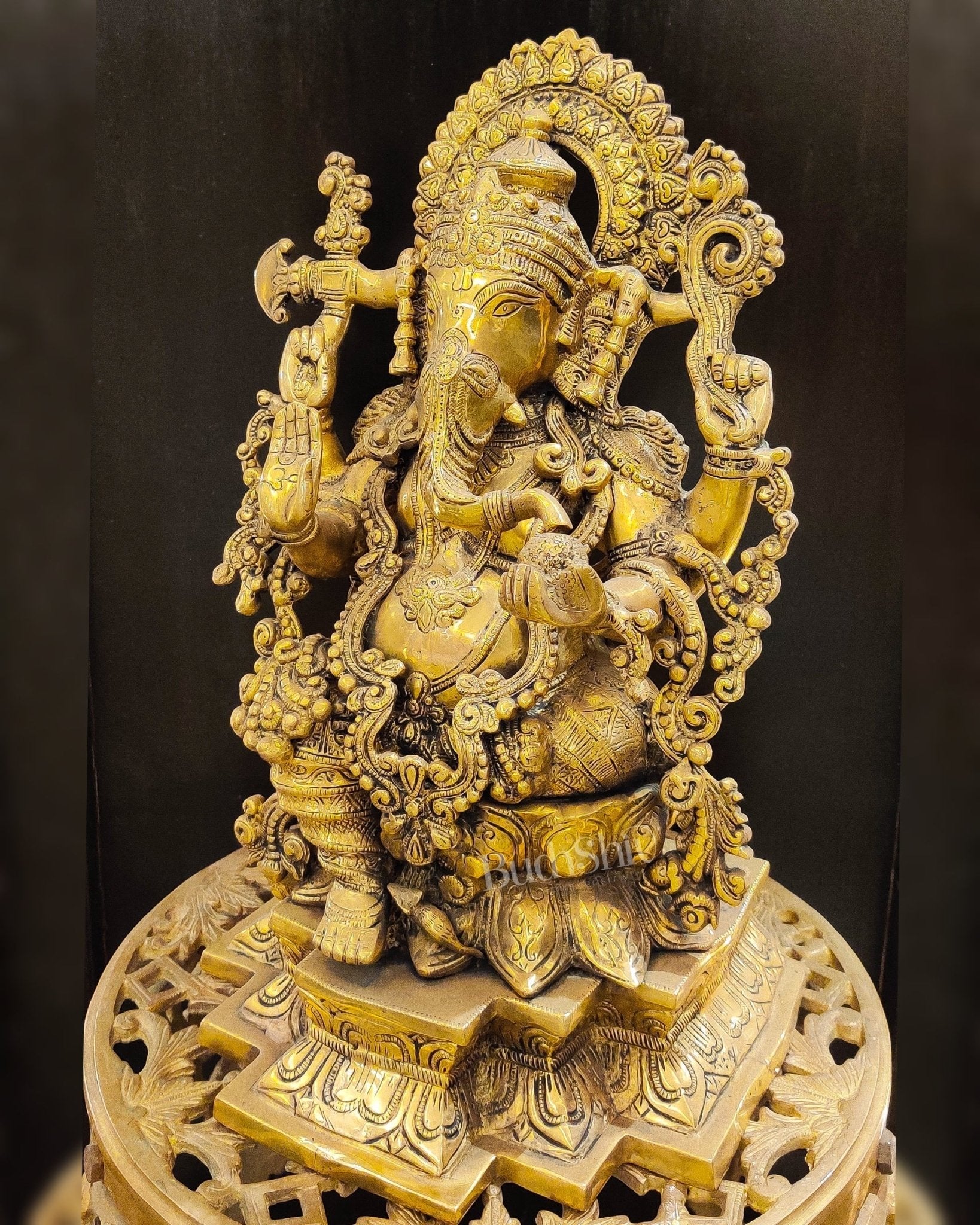 Ganesha Brass statue 19 inch