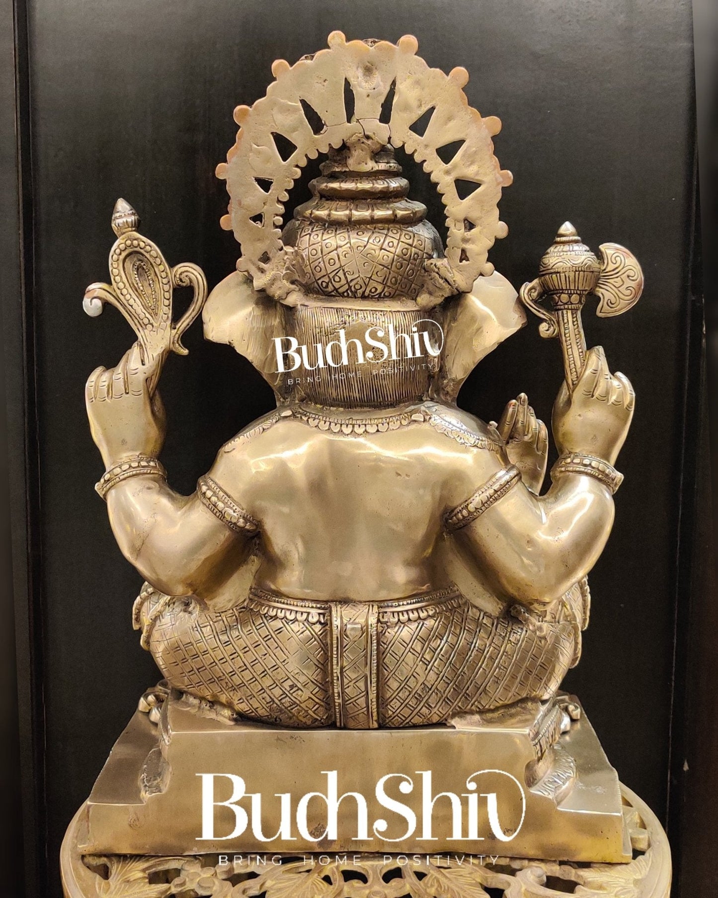 Brass Dagduseth Ganesha Brass Statue 20 inch