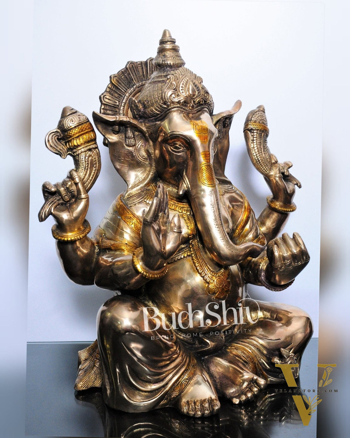 Ganesha Brass Statue 20 inches