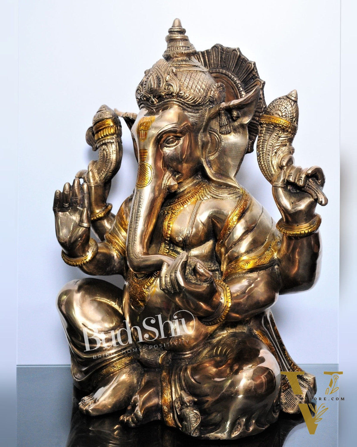 Ganesha Brass Statue 20 inches