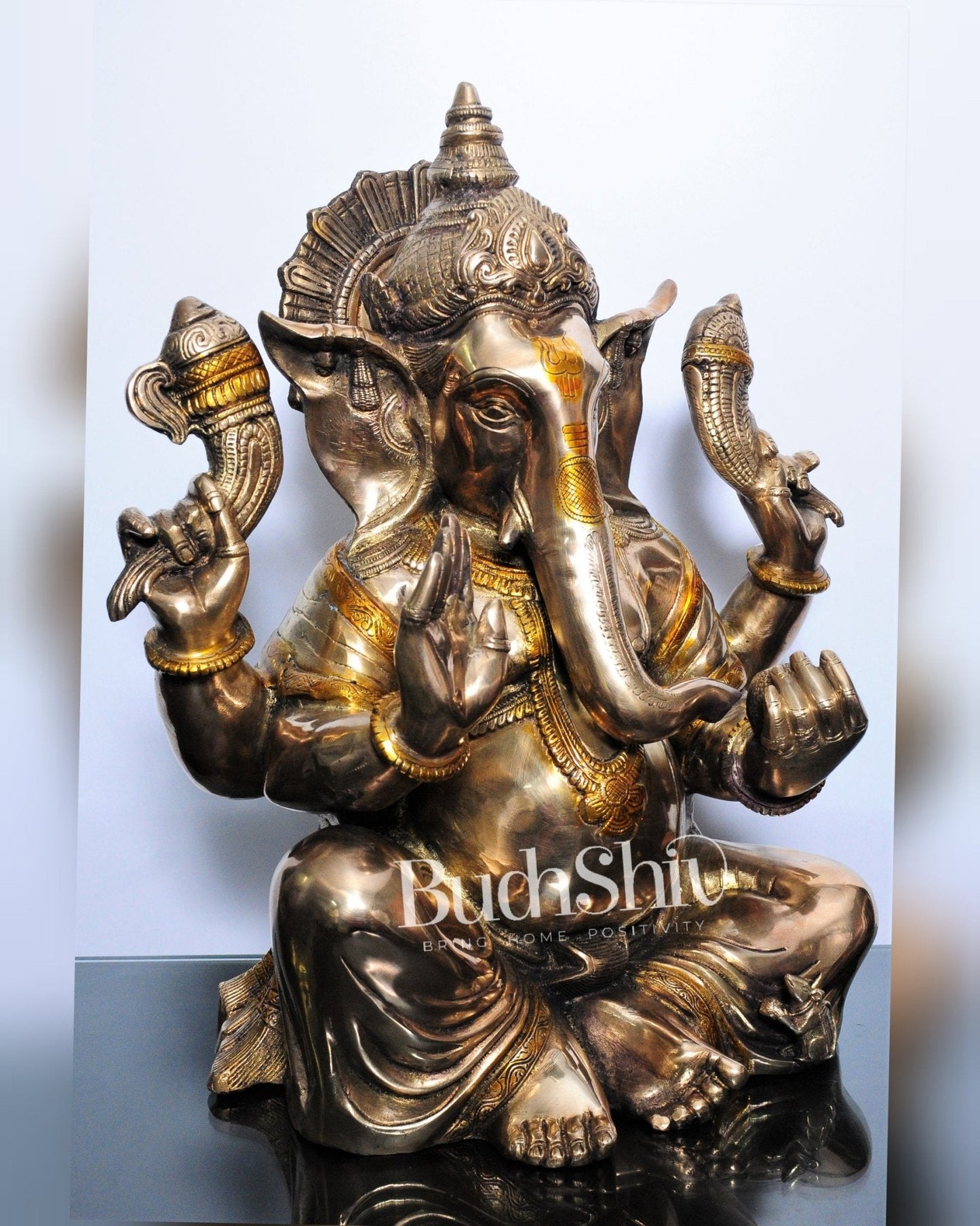 Ganesha Brass Statue 20 inches