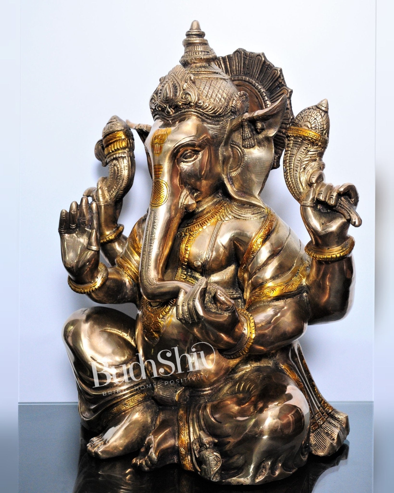 Ganesha Brass Statue 20 inches