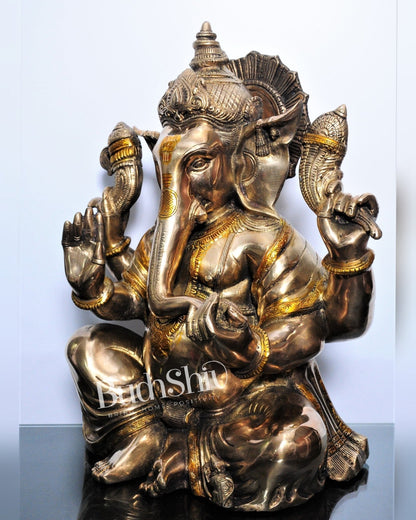Ganesha Brass Statue 20 inches