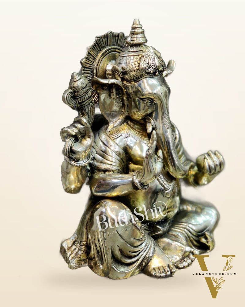 Ganesha Brass Statue 20"