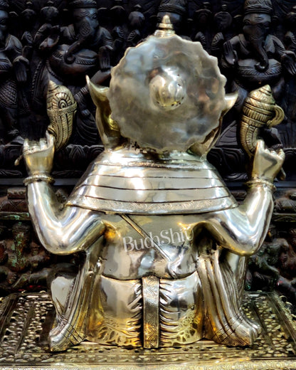 Ganesha Brass Statue 20"