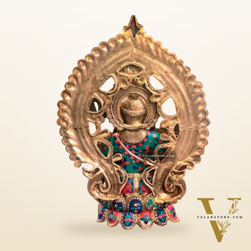 Ganesha brass statue 26"