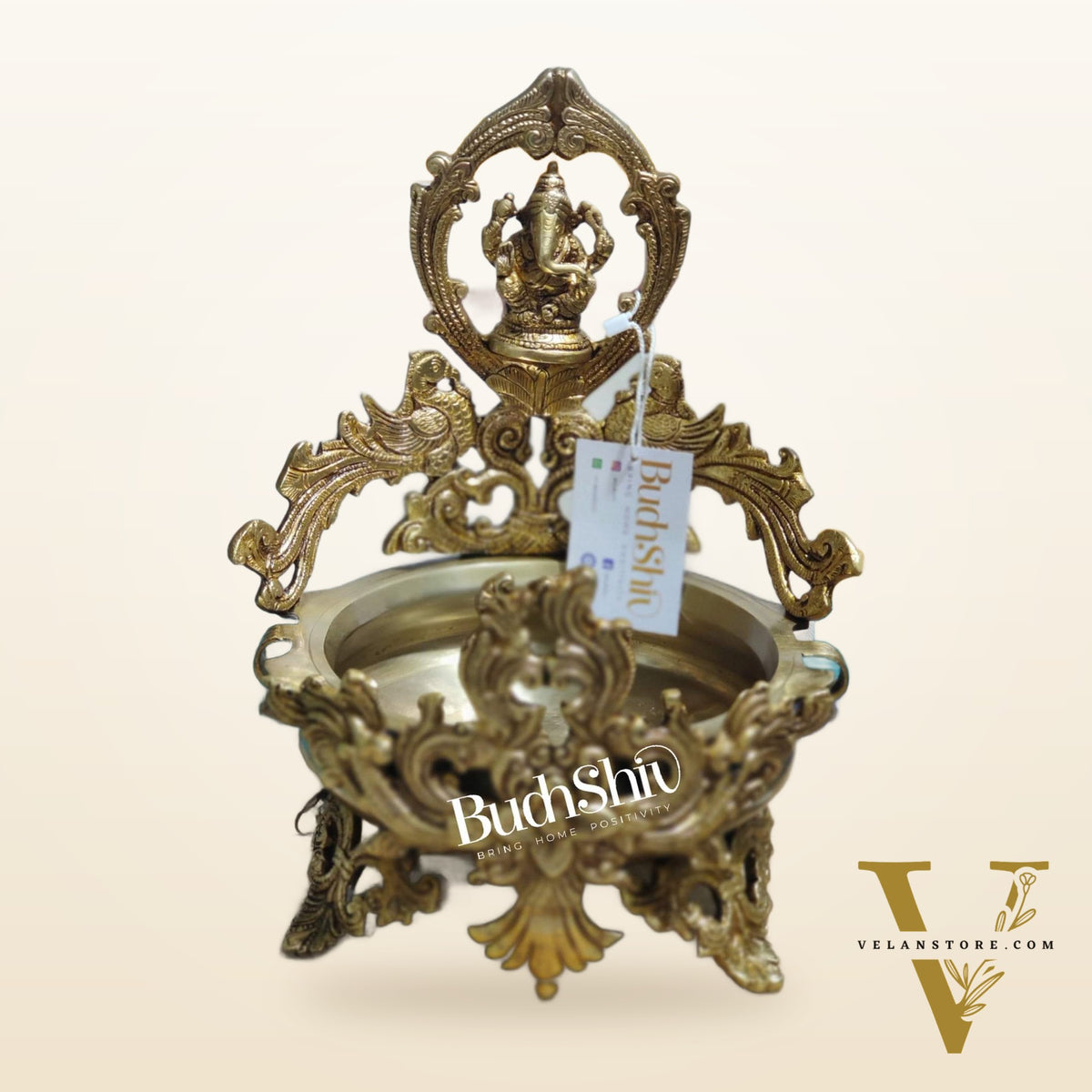 Ganesha Brass Urli