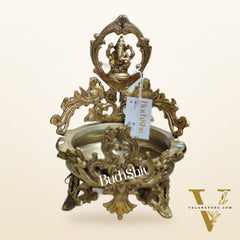 Ganesha Brass Urli