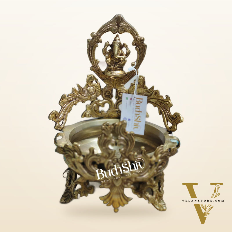 Ganesha Brass Urli