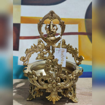 Ganesha Brass Urli