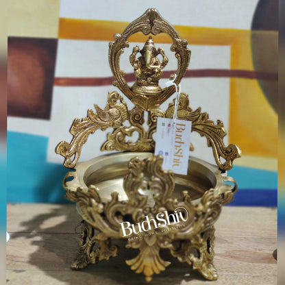 Ganesha Brass Urli