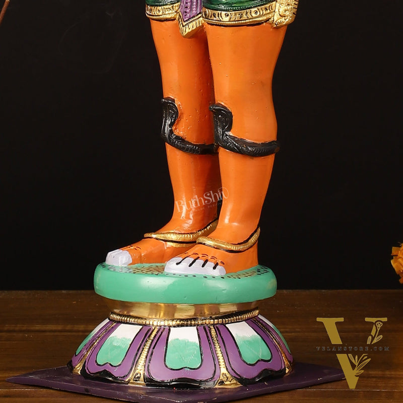 Garuda Standing Brass statue 22 inch | Superfine Brass