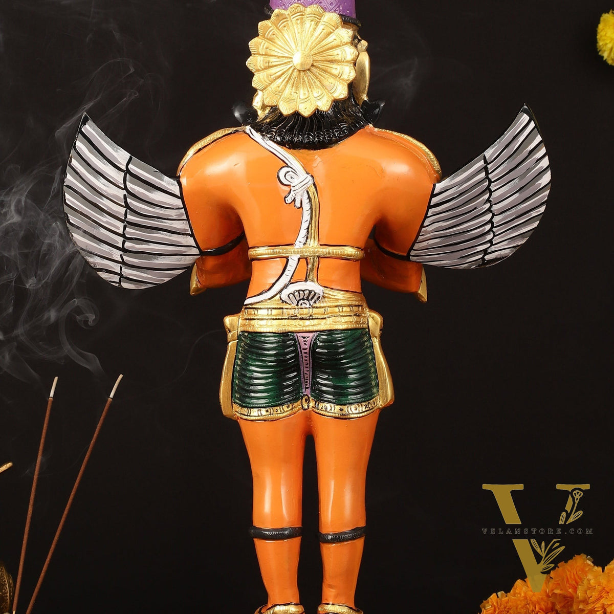 Garuda Standing Brass statue 22 inch | Superfine Brass