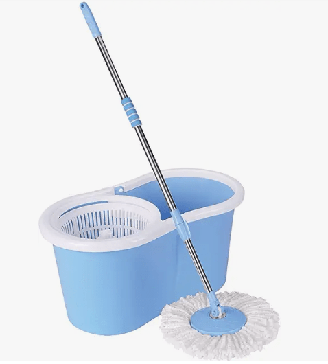 Gebi Super Spin Mop with 1 Extra Refill Free (Multicolour)