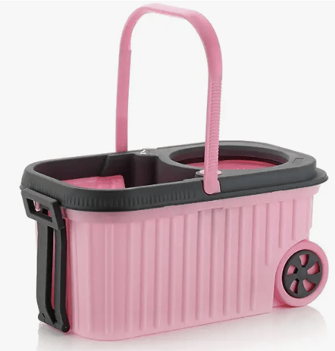 Gebi Super Spin MOP (Plastic Jali) with Wheel-1