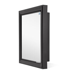 Nilkamal Gem Mirror Cabinet (Black)