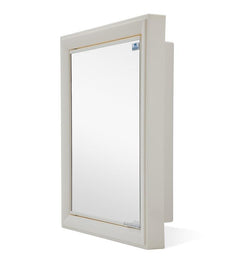 Nilkamal Gem Mirror Cabinet (Ivory)