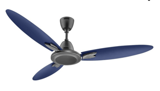 USHA Bloom Magnolia with 2 Year Warranty Ultra High Speed 1250 mm Ceiling Fan  (Blue,Grey | Pack of 1)