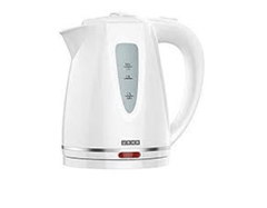 USHA Plastic Ek 3315 Electric Kettle (White), 1200 Watts, 1 Liter-1