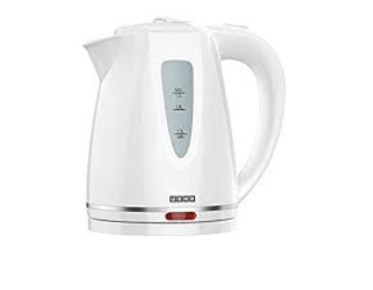 USHA Plastic Ek 3315 Electric Kettle (White), 1200 Watts, 1 Liter