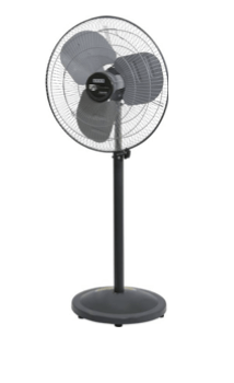 USHA 500MM FARRATTA PF with 1 Year Warranty Ultra High Speed 500 mm Pedestal Fan  (Grey | Pack of 1)