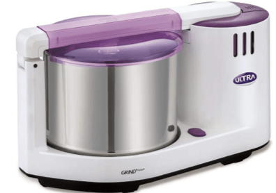 Elgi Ultra Grind+ Gold Table Top Wet Grinder, 2L (White/ Purple)