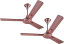 V-Guard GLADO PRIME VX with 36 Months Warranty Energy Saving 1200 mm Ceiling Fan (1 Star | ROSE GLOW | Pack of 2)