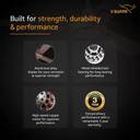 V-Guard GLADO PRIME VX with 36 Months Warranty Energy Saving 1200 mm Ceiling Fan (1 Star | ROSE GLOW | Pack of 2)